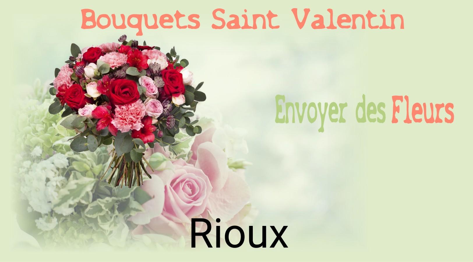 Roses de Saint-Valentin livrées à Rioux